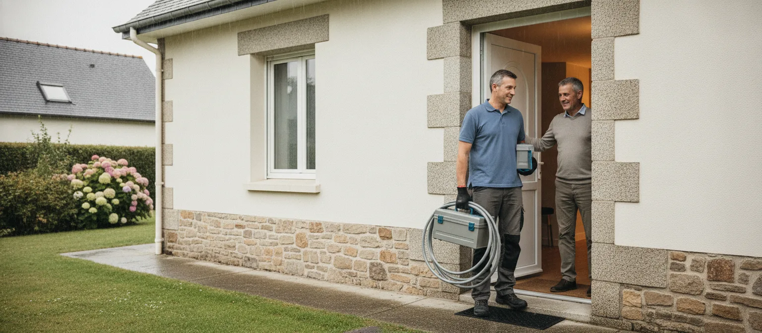 Dépannage pompe de relevage Cordemais – arrivée / proximité